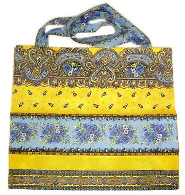 Eco shoulder bag coated (Marat d'Avignon / Tradition. yellow) - Click Image to Close